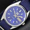 AUTOMATIC VINTAGE REFURBISHED SEIKO 5 JAPAN MENS BLUE COLOR DIAL WATCH A440623-9 Sk-a440623-1