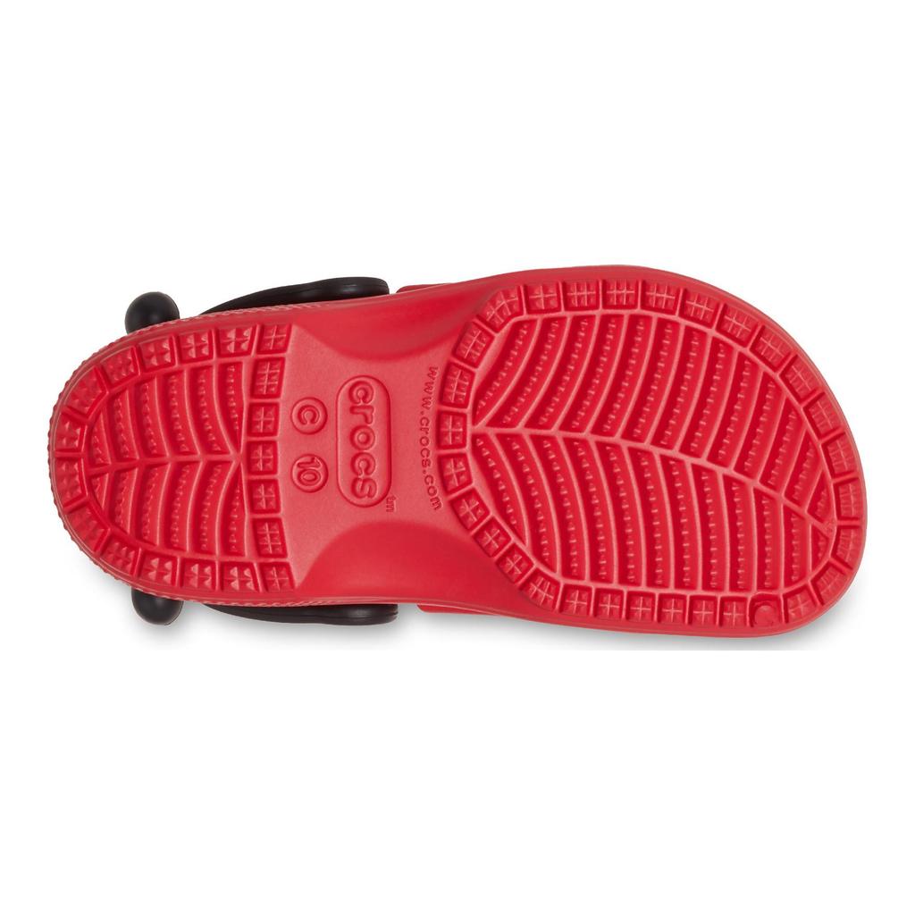 Crocs Stitch X  Round Toe Flat Kids Sandals Kids Sandals Red 210016-6WG