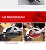 Electric Multi-Function Handheld Chainsaw: Wood, Stone, Tile Cutter 