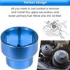 Fuel Filter/Oil Filter Socket 24Mm / 36Mm Reversible Fuel Filter Cap Remover And Taller Assistant For 2003-2010 6.0L / 6.4L Ford Powerstroke Diesel