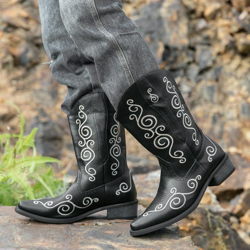 2024 Winter New Fashion Snow Boots, High-top Cotton Boots Waterproof Shoes Kitchen Shoes Cotton Shoes