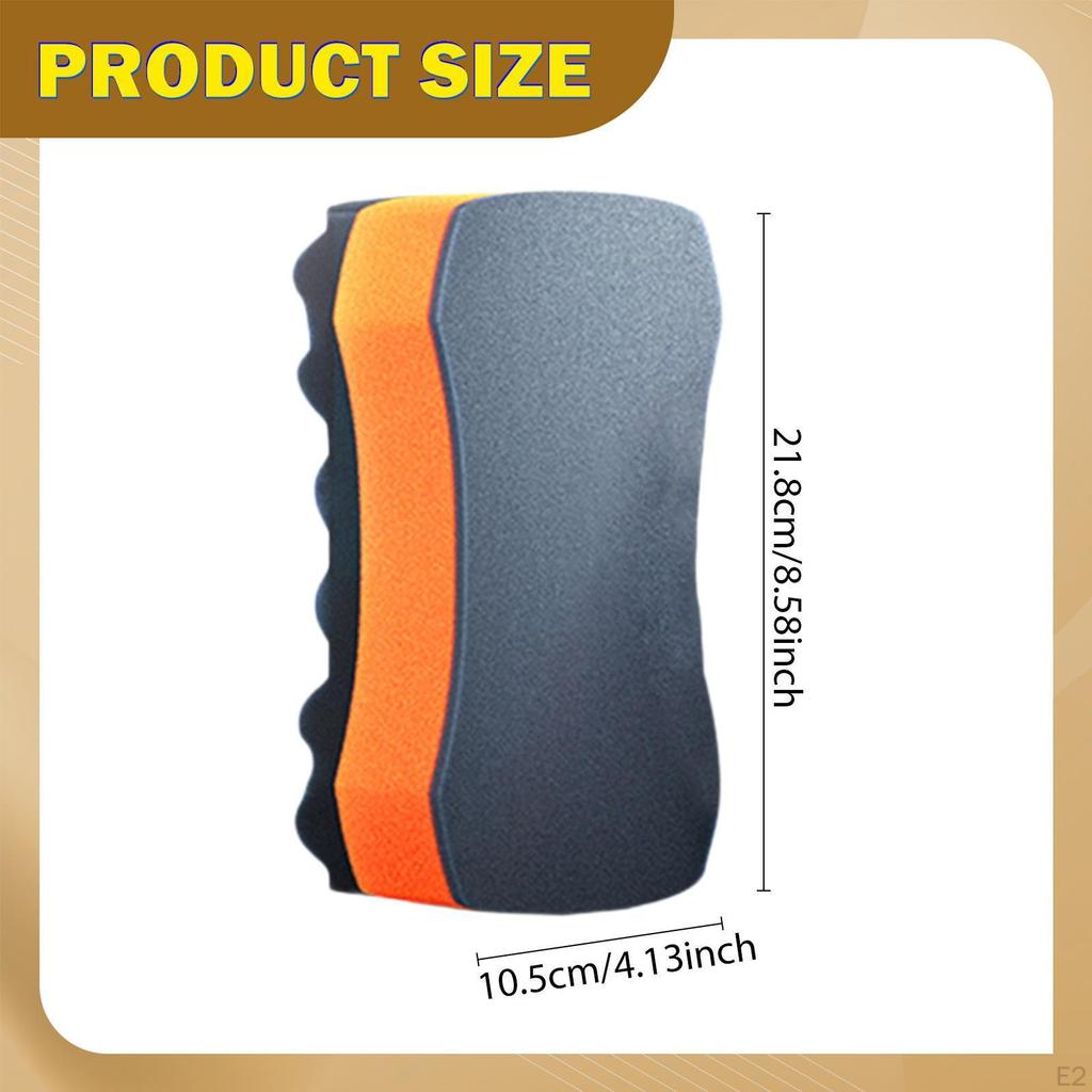 Car Cleaning Sponge, Scrubbing Household Sponge for Upholstery, Large