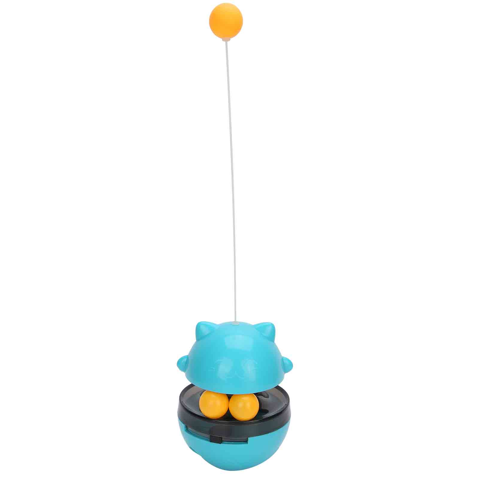 

Pets Cats Leaking Food Dispenser ABS Rolling for Tumbler Ball Training Interactive ToysBlue синий