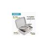 King Jim Tepra PRO Semi-Hard Storage Case, Gray SR11B