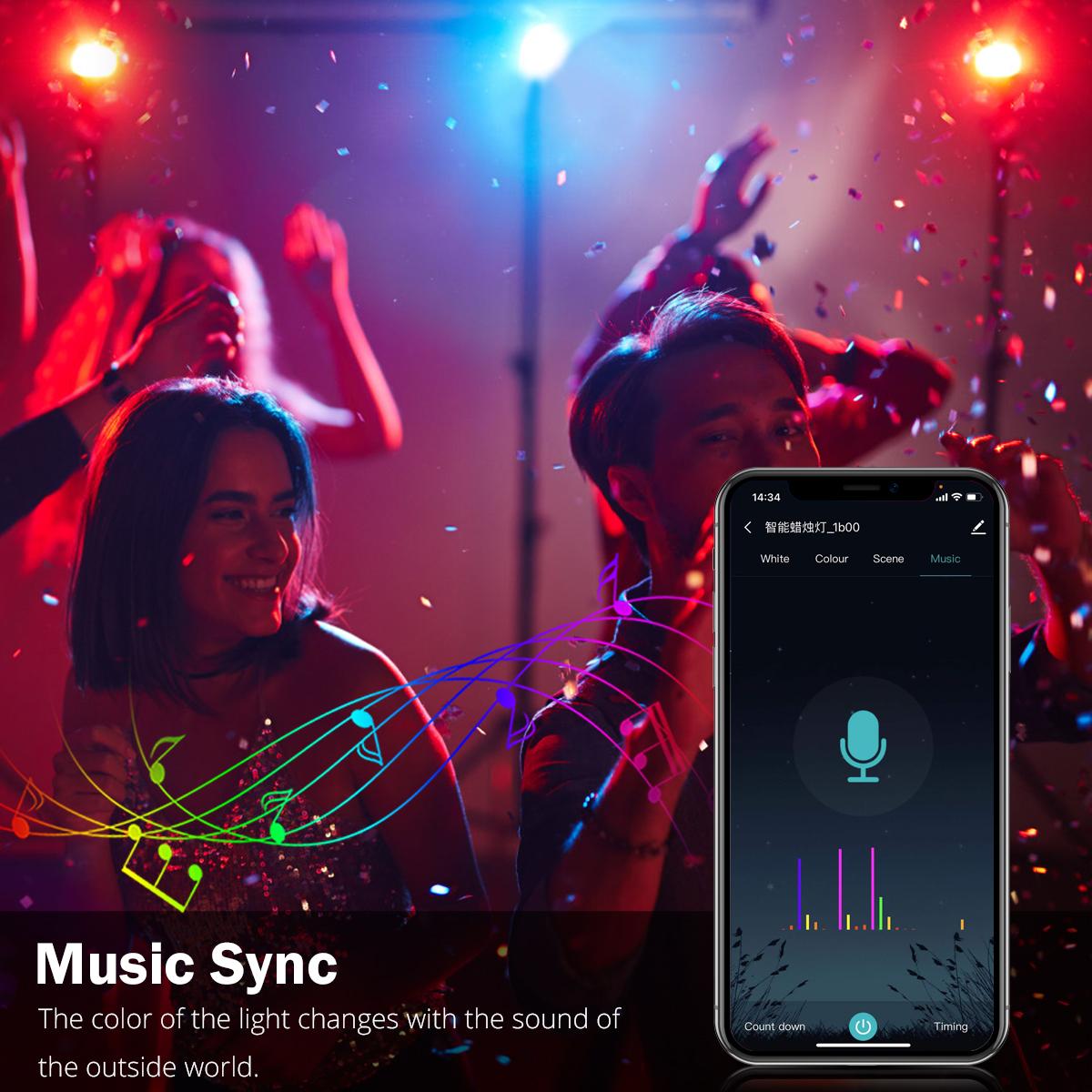 GU10 WIFI Умные светодиодные лампы RGB с регулируемой яркостью Светодиодные лампы Homekit — фото 4