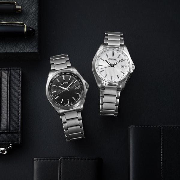 Seiko Men's SBTM291 (SEIKO SELECTION Men's Metal Band) Round Watch Silver Analog