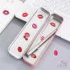 500Pcs/Roll Blazing Red Lips Kids Rewards Stickers - DIY Scrapbooks Album Decor Sealing Label Decals