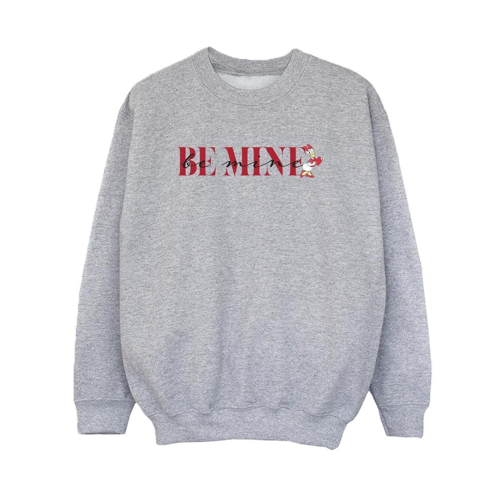 Disney Boys Be Mine Daisy Duck Valentine Sweatshirt