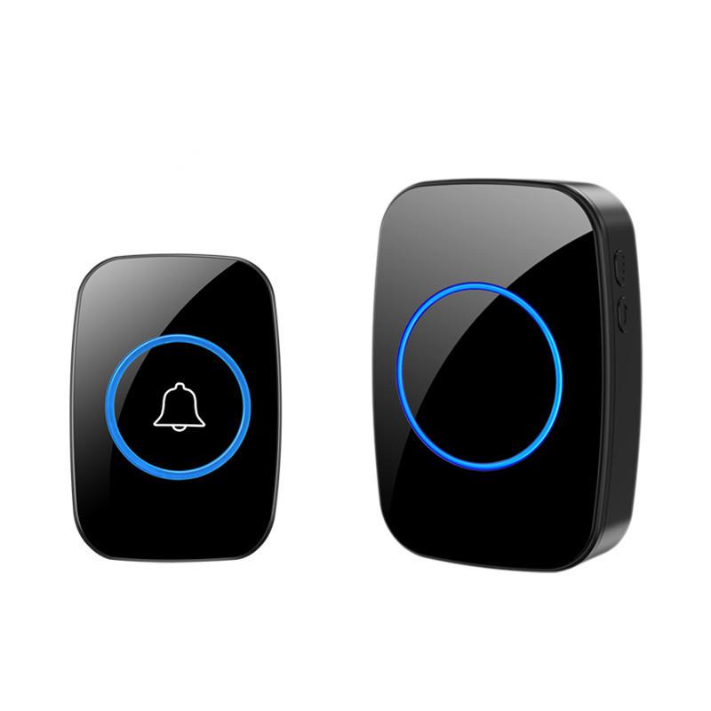 Wireless Door Chime Sensor for Shop Entrance with Voice Prompt