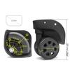 1Pair Luggage Wheels Suitcase Replacement Wheel Roller Hardware Repairing Kit 360 Degree Spinner Caster Heavy Duty Wheel