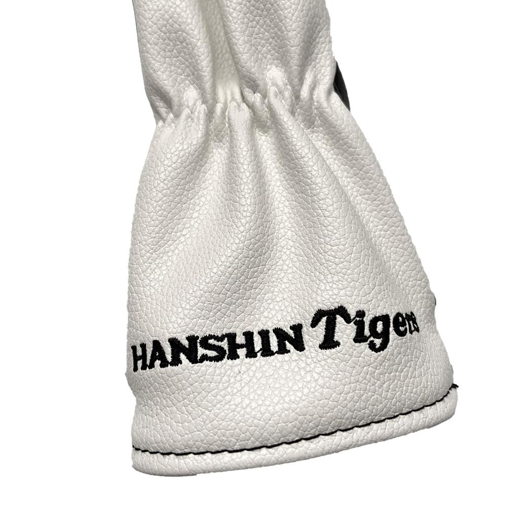 Hanshin Tigers Team Approved Golf 2025 Utility Head Cover Head Cover Made with Faux Leather and Directly Embroidered Dial Numbers Callaway TaylorMade