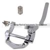 Goldenes Bigsby Old Style Jazzgitarren-Tremolosystem mit Zinklegierungs-Saitenhalter und kleinem Arm