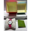 Used Kate Spade Watch, Mother of Pearl X Neon Pink Leather Belt [New]