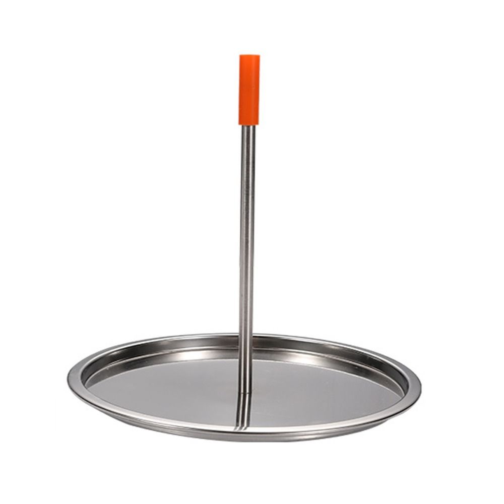 With Round Base Tray Barbecue Grilling Rack Stainless Steel Chicken Roasting Rack Meats