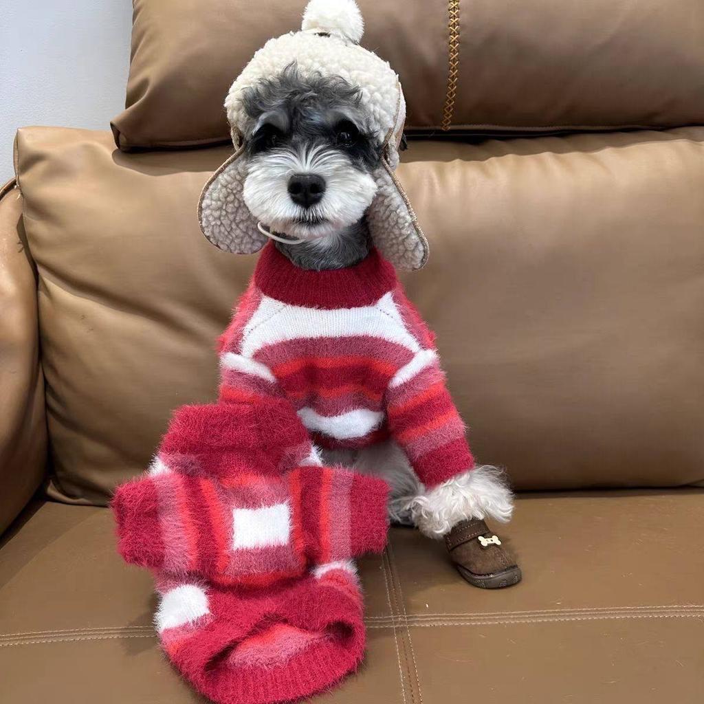 Winter Pet Dog Faux Fur Sweater,Poodle Bichon Small Dog Pullover For Cold Weather,Small Medium Dogs Puppy Warm Sweaters Dropship