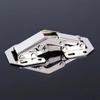 4/10pcs Cabinet Hinge 90 Degree 3/4in No-Drilling Hole Cupboard Door Hinges Soft Close With Screws Furniture Hardware