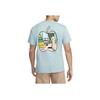 Nike Cartoon Pattern Round Neck Short Sleeve T-Shirt SS22 Men Tops Sky-Blue DR7762-494