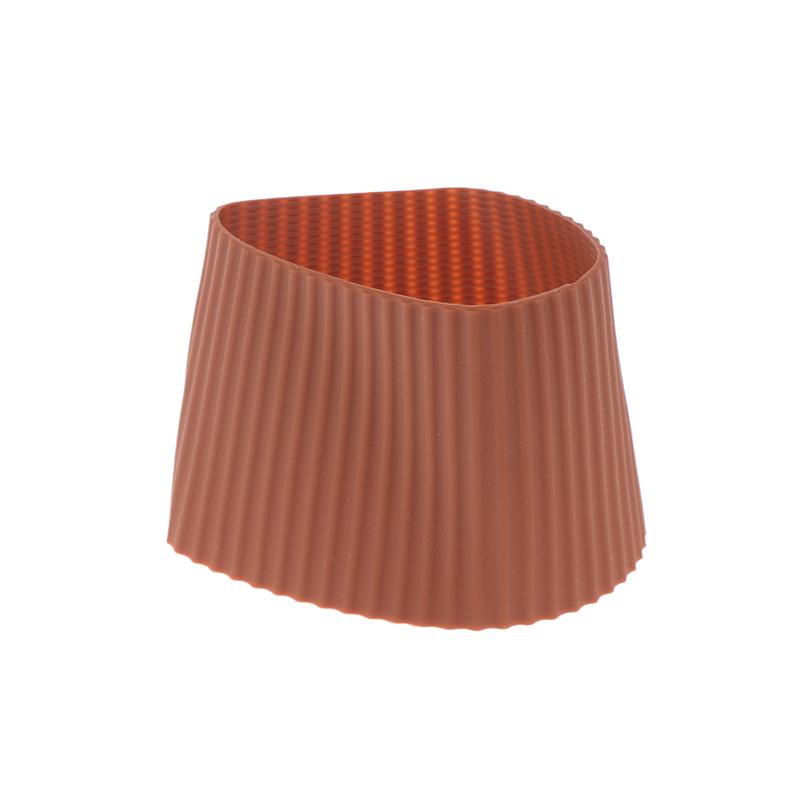 Silicone Anti Scalding Anti Slip Coffee Cup Cover Universal Tapered Thread Cup Sleeve Mug Ceramic Glass Cup Cover