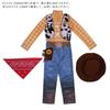 S&C Live cosplay Halloween Costume, Kids' Woody Costume for Boys, with Cowboy Hat, Bandana, and Yellow Floral Woody Costume, Perfect for Halloween,