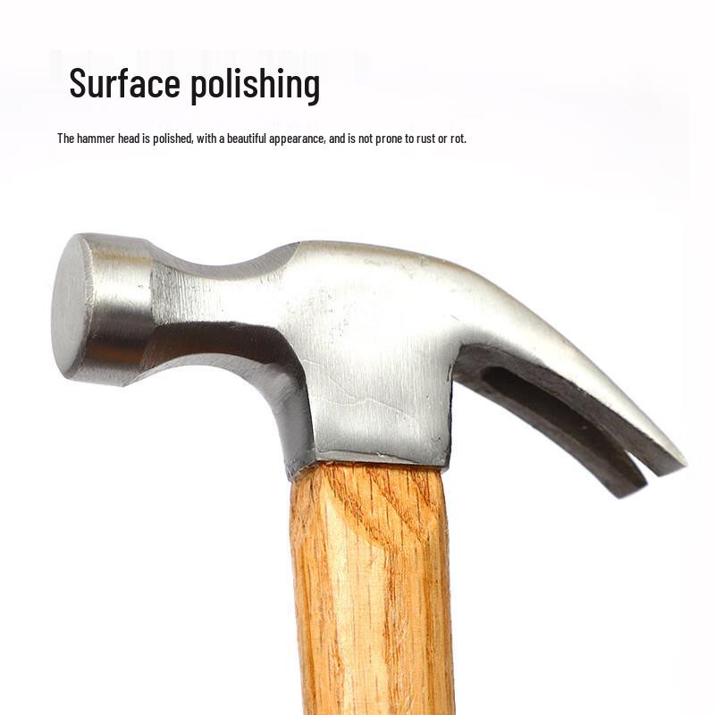 FURONGHUA Wooden Handle Claw Hammer