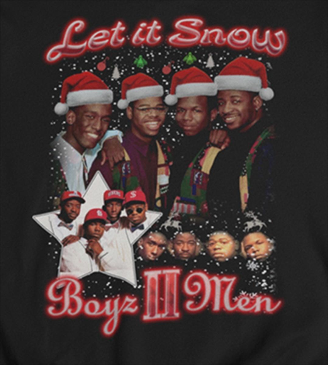 Boyz II Men Let It Snow Christmas Unisex All Size Shirt 24D244 S