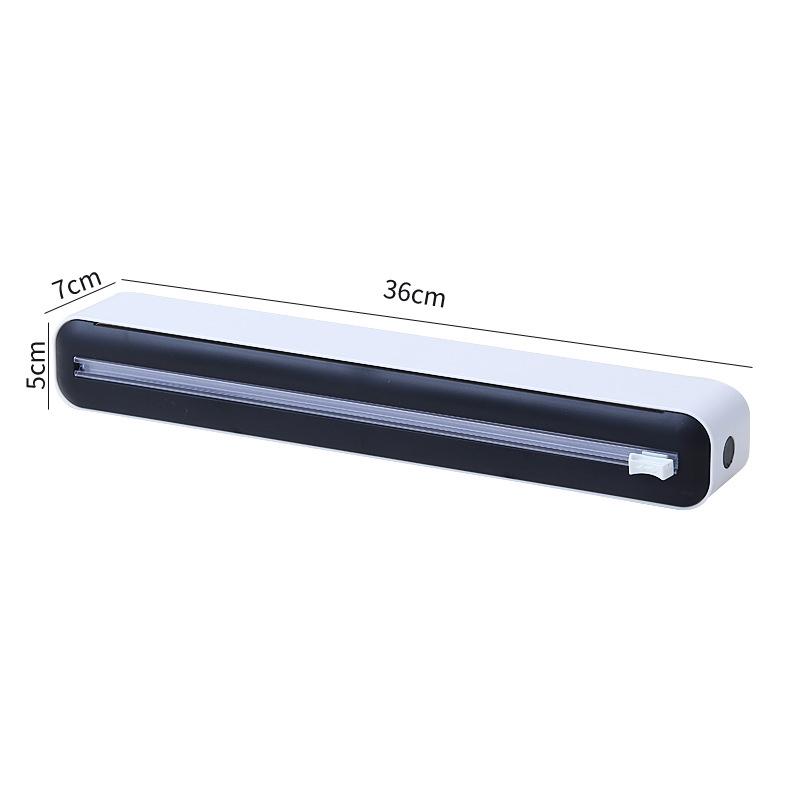 Kunststofffolienspender, Frischhaltefolienspender, Schneider, Frischhaltefolienspender, Aluminiumfolie, Pergamentpapier, Injektor, Küchenwerkzeug