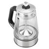 Fierbător electric de ceai automat de sticlă cu pulverizare cu abur Aparat de ceai electric izolat 1.2L