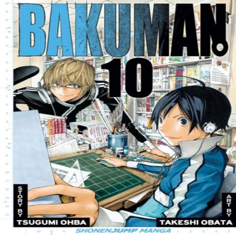 Bakuman Vol. 10 by Tsugumi Ohba Paperback Book 9781421539959