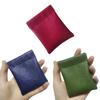 Pu Leather Coin Purse Women Men Small Mini Short Wallet Bag Key Earbuds Holder