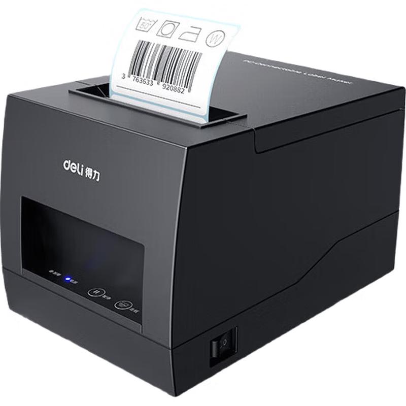 Deli 80mm Wireless Thermal Label Printer for Shipping & Logistics