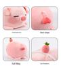 Cute Strawberry Piglet Plush Doll Pillow - Perfect Birthday Gift & Backrest