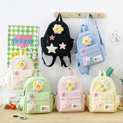 Children's School Bag Niche Small Fresh Kindergarten Backpack Girl Primary School Student Travel Light Backpack