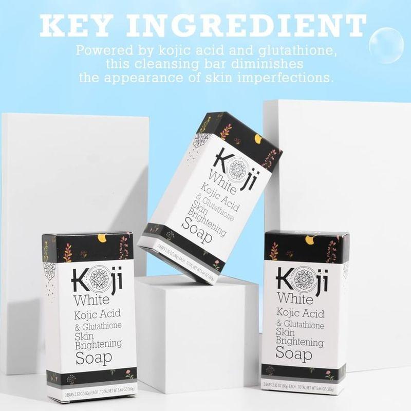 Koji White - Kojic Acid & Glutathione Skin Brightening Soap