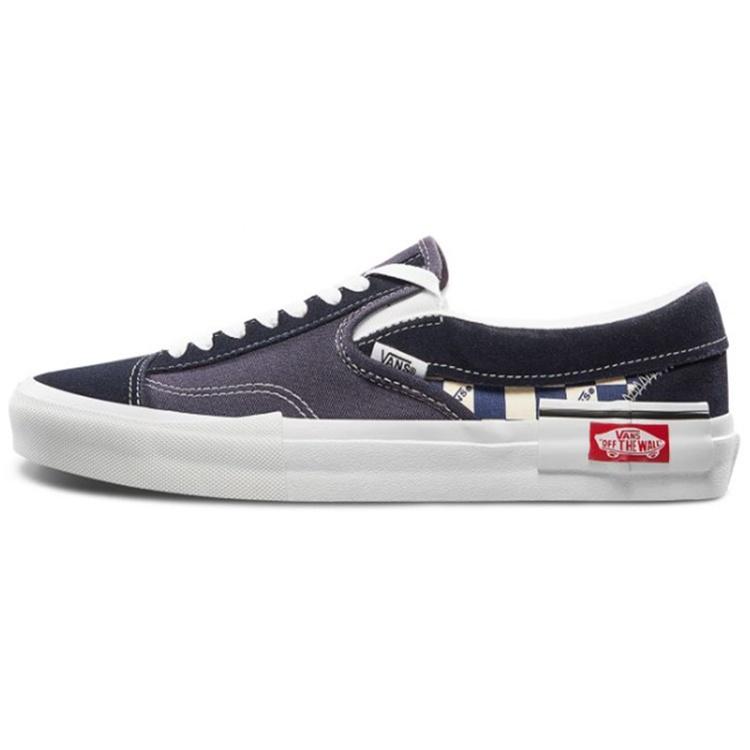 Vans Slip-On CAP Checkboard Black/Navy/White Men s VN0A3WM5TLI EU 35