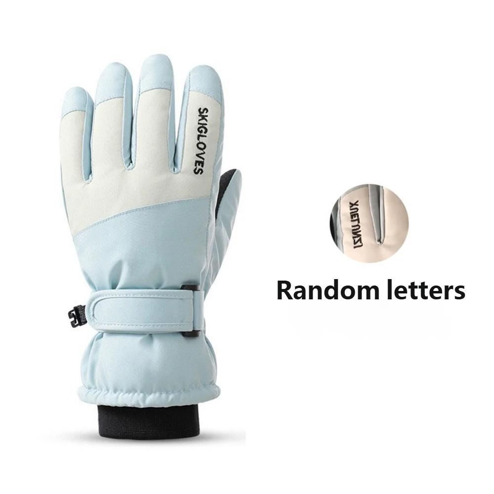 Winter Warm Gloves Non-Slip Cold-Proof Children Can Play Snow Medium and Big Children Riding Ski Gloves