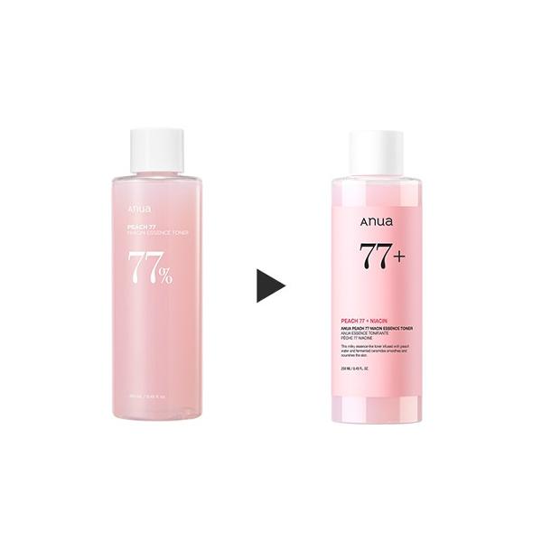 Anua Toner Peach 77 Niacin Essence 250ml