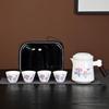 Shangqi Ceramic Ink Landscape Portable Tea Set