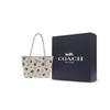 Coach City 24 Tote Bag Shopping Bag Handheld Shoulder Bag Medium Silver Hardware White Chalk Color Women tote CBL04-SVCAH
