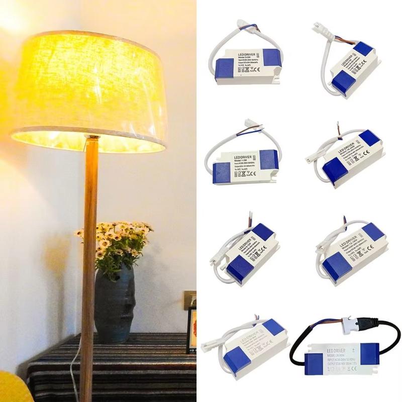 LED Driver Adapter 1Pcs Power Supply Transformer DC 3-4V 600mA for 1W 2W 3W Reading Lamp Projects
