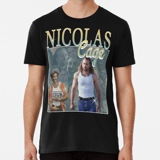 

Nicholas Cage Vintage Nicolas Nick Nic Size S to 5XL Made in the USA T-Shirt 2XL