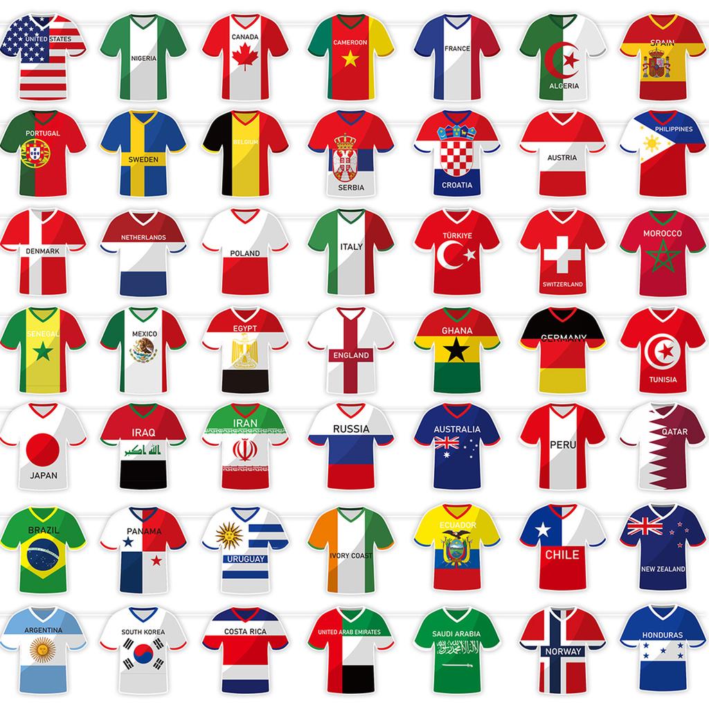 Football Jersey Flag Design 15x15cm Football Themed Banner Single-sided Printed for Garden Bar Club Living Room Public Viewing