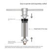 High Strengths Bike Bearing Press Tool With Corrosions Resistant 304 Stainless Steel and Light weight Aluminum