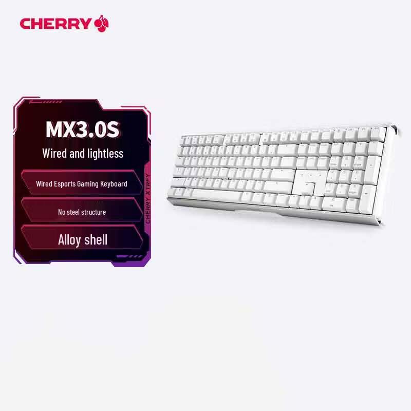 

CHERRY MX 3.0S 108-Key Wired Mechanical Keyboard