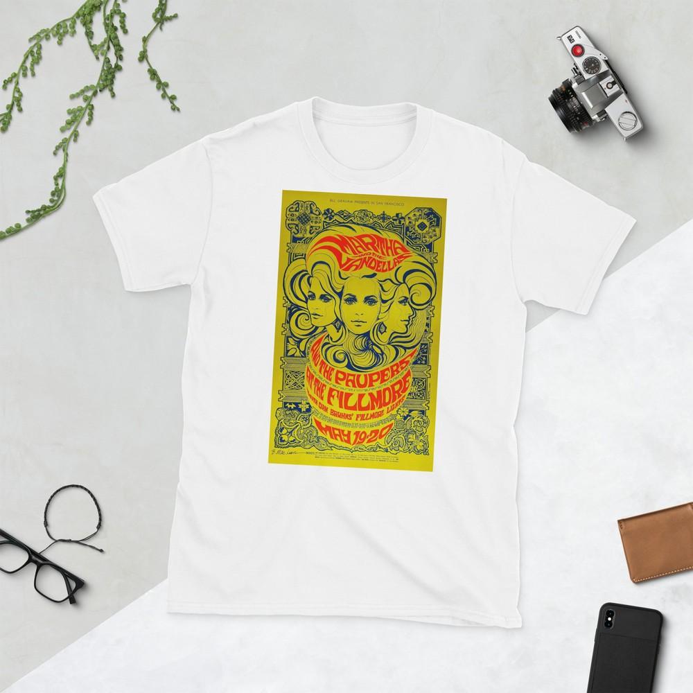 

Vintage Rock T-Shirt, Martha and the Vandellas, Fillmore Auditorium 4XL