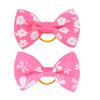 Pet Small Hair Bows with Rubber Bands Handmade Hair Bowknot Pet Accessories for Dog Puppy And Cat Grooming Supplies