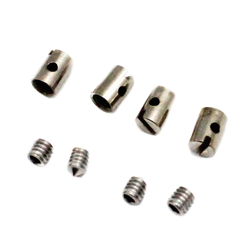 8pcs Solderless Cable Nipples 5mm Throttle Choke for Motorcycle Scooter Quad Mower Setting Up Throttle Or Carb Cables