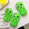 Cartoon 3D Middle Finger Alien Soft Silicone Case For Iphone 14 13 12 11 Pro Max X XR Xs Max 7 8 Plus Se 2020 Protection Back Cover