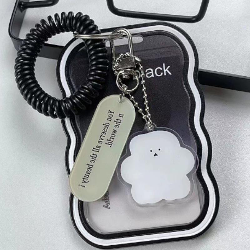 Transparent Card Holder for Student and Work IDs - Durable Sleeve for Bus, Subway, and Meal Cards