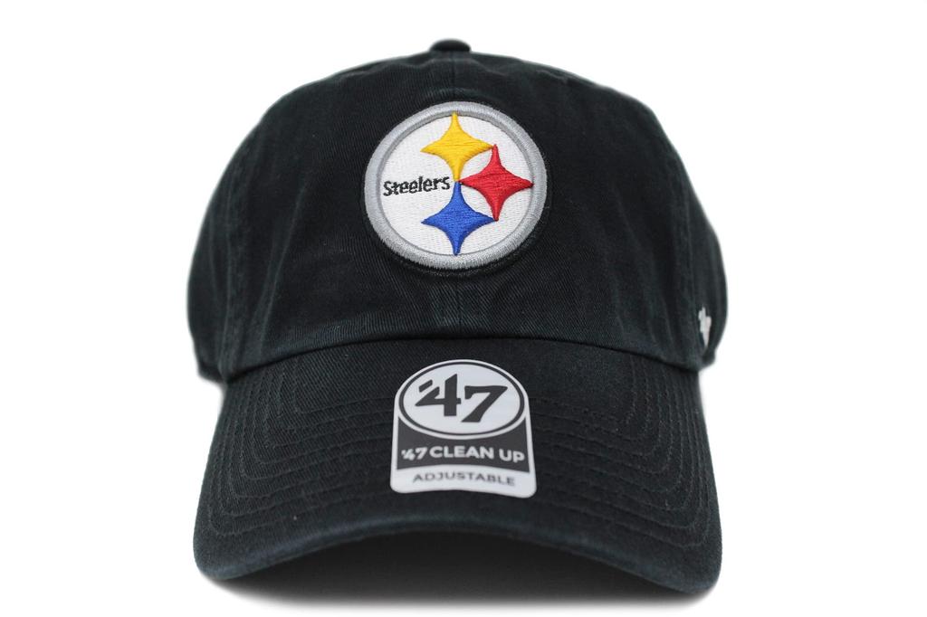 47 Brand (Forty Seven Brand) Cap 47 CLEAN UP NFL PITTSBURGH STEELERS Pittsburgh Steelers Free Size