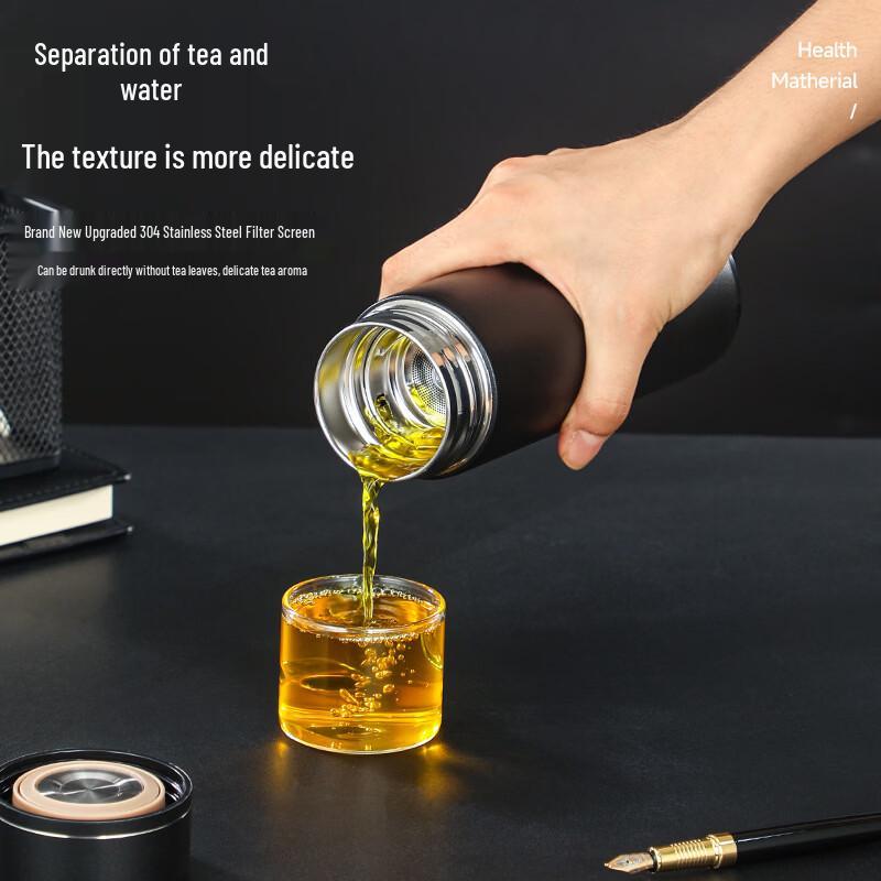 OLOEY Stainless Steel Insulated Tea Infuser Bottle